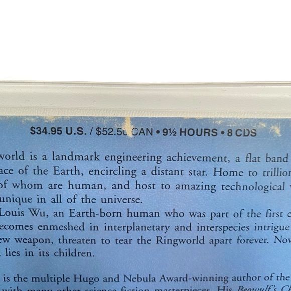 Lot of 4 CD Audio Books Novels Sci Fi John Nance Larry Niven Kieth Merrill Maas - Picture 9 of 12